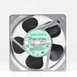 NMB-MAT 4715MS-20T-B5A fan AC 200V 15/13W 120*120*38mm Axial Cooling FAN - Picture 1 of 3