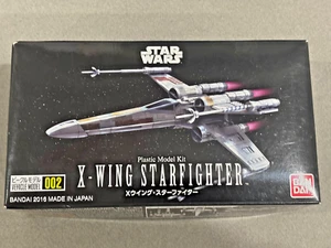 Bandai STAR WARS Vehicle Model 002 X-Wing Starfighter Plastic Model Kit – NEW! - Picture 1 of 5