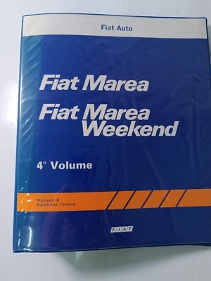 Manuale officina Fiat Marea anche Weekend 4° volume assistenza tecnica ediz 2000 - Immagine 1 di 4