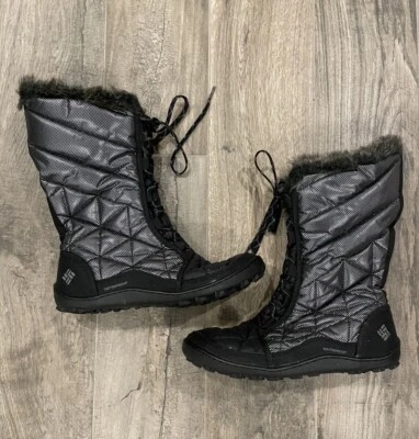 Columbia Women Size 9 Black Winter Boots - Image 1 of 4