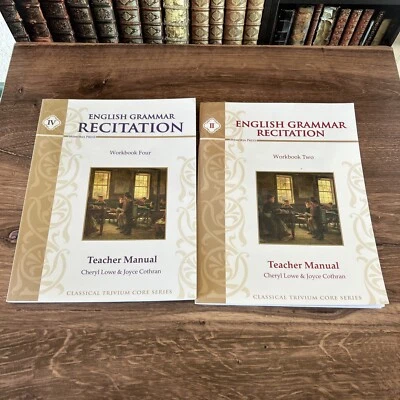 Memoria Press English Grammar Recitation, Cheryl Lowe  Teacher Bundle 2 - Image 1 of 4