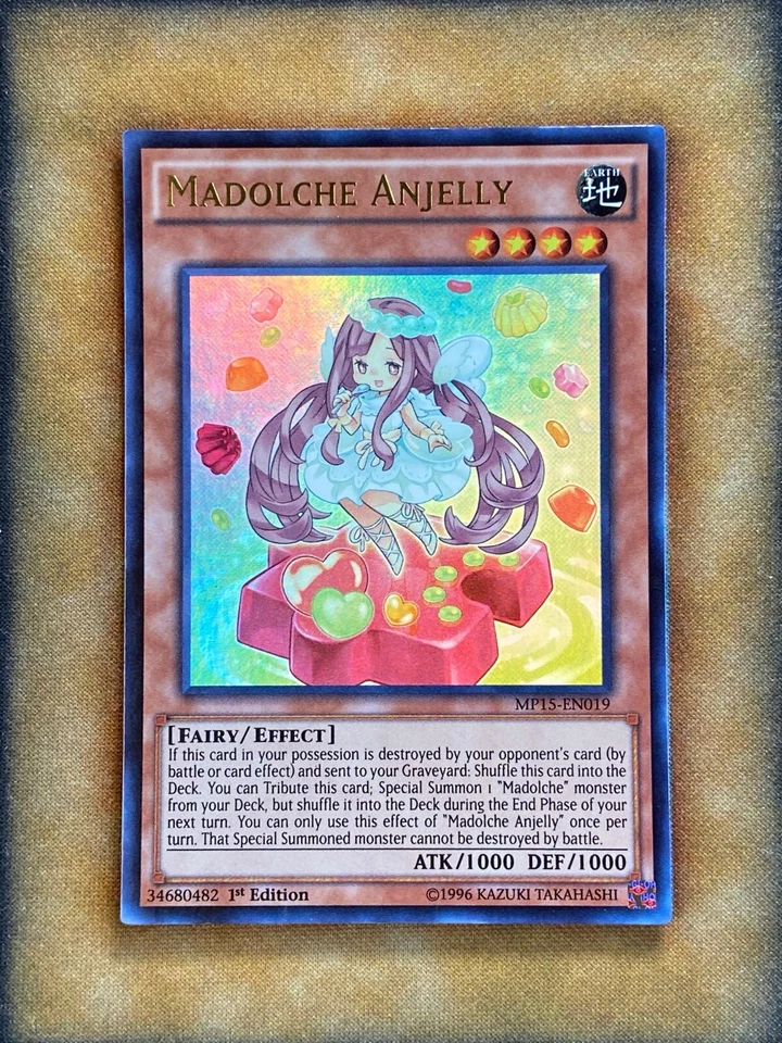 Yugioh Madolche Anjelly MP15-EN019 Ultra Rare 1st Ed NM - Image 1 of 1