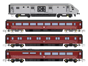 2D-017-100 Dapol Spur N DB Management Coach Set (4) - Bild 1 von 1