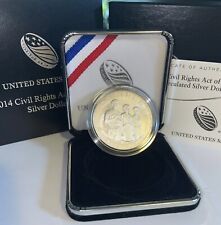 2014 P Civil Rights Act Of 1964 Silver Dollar