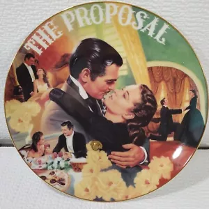 The Proposal Gone With the Wind Musical Collector Plate #4 Scarlett O'Hara Song - Picture 1 of 8