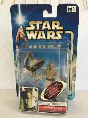 28⚜figurine Star Wars Obi-Wan Kenobi Poursuite Coruscant Hasbro L'attaque Clones - Photo 1/4