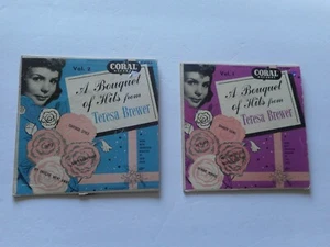 Gruppe von (2) 50er Jahre Teresa Brauer Ein Strauß von Hits.Vol. 1 & 2. Sehr guter geprüfter Zustand - Bild 1 von 10