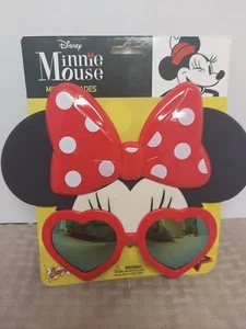 Disney Minnie Mouse Minnie Shades Sunglasses 100% UV Protection Sun Staches New - Picture 1 of 5
