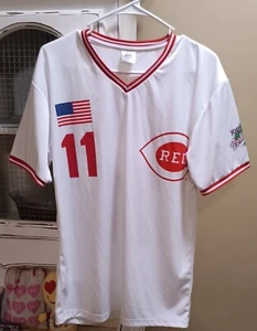 Vintage Cincinnati Reds 1990 World Series Jersey/Shirt Larkin #11 Size Small. - Picture 1 of 4