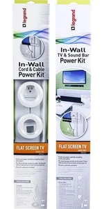 Legrand WMC701 & 801 In-Wall Cord & CableTV Power Kit - Contractor Special X 14 - Afbeelding 1 van 1