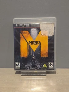 Metro: Last Light (Sony PlayStation 3, 2013) PS3 KOMPLETT MIT HÜLLE & HANDBUCH FUNKTIONIERT - Bild 1 von 4