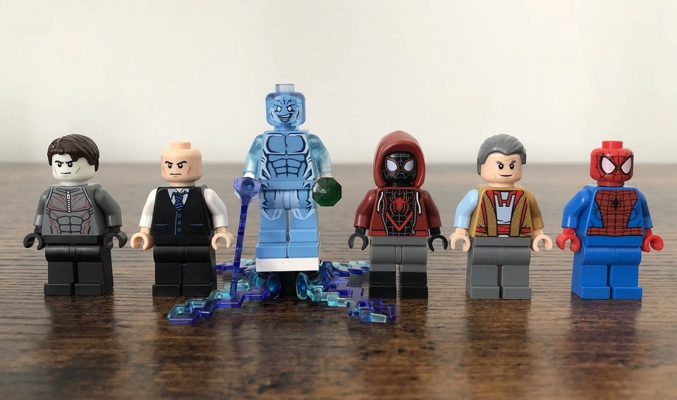 Lego Superhéroes Lote de 5 Minifiguras Marvel. Grandmaster, Spider-man, Xavier Foto 1 de 4