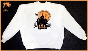 McDonald's Feliz Halloween De Colección Años 90 Pullover Suéter 2XL Promo Sudadera XXLG - Imagen 1 de 5