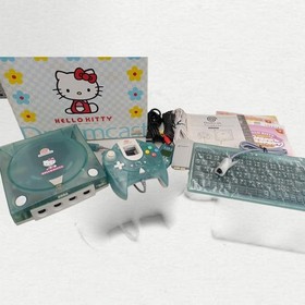 SEGA Dreamcast HKT-3000 Hello Kitty Home Console Sanrio Limited Edition
