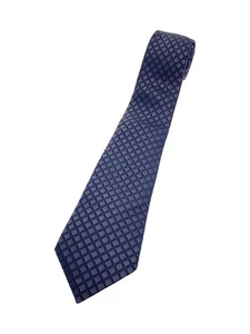 LOUIS VUITTON Tie Silk NVY Check Men's - Picture 1 of 4