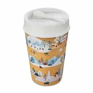 Koziol thermo mug Iso To Go Winter Wonderland, insulated mug, plastic 400ml - Picture 1 of 1