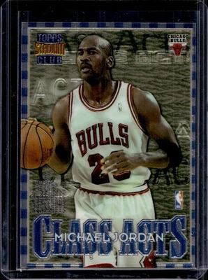 1996-97 Stadium Club Michael Jordan Jerry Stackhouse Class Acts #CA1 Bullets - Image 1 of 2