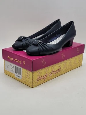 Туфли-лодочки Easy Street Eloise с подкладкой стелька комфортные темно-синие размер 6,5 М - Изображение 1 из 4