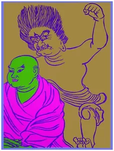 Wall Decor Poster.Fine Graphic Art Design.China Green Giant.Room Home art.375 - Picture 1 of 1
