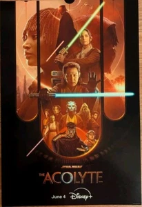 2024 SDCC EXCLUSIVE STAR WARS THE ACOLYTE PROMO POSTER DISNEY PLUS - Picture 1 of 1