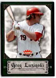 2006 Fleer Greats of the Game Greg Luzinski . Philadelphia Phillies #46