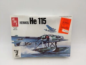Kit de avión modelo AMT Heinkel HE 115 1/72 de colección nuevo sellado SW 7130 - Imagen 1 de 6