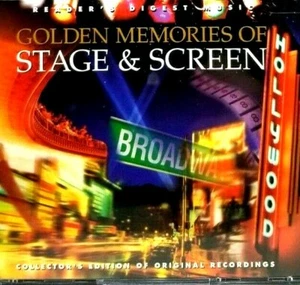 Reader's Digest Golden Memories of Stage & Screen 1999 CD (4-Disc Set) (L74) - Picture 1 of 3