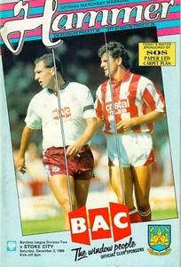West Ham United v Stoke City 1989-90 - Picture 1 of 1