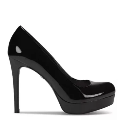 Thalia Sodi Women's 6.5 M Black Patent Platform Pump Stiletto Heels  - Image 1 of 4