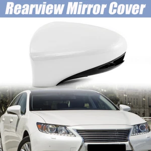 Driver Side Outer Mirror Cover Cap Replacement White For Lexus GS350 2013-2018 - Picture 1 of 15