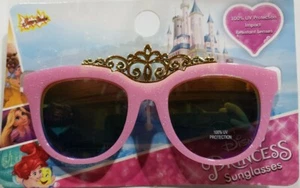 Disney Pink PRINCESS Crown / Tiara  Lil' Characters CHILD Size SUNGLASSES - Picture 1 of 3
