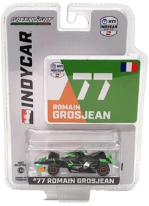 Greenlight 1/64 Scale 11598 - NTT Indycar Series #77 R. Grosjean - Black/Green - Picture 1 of 5