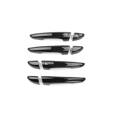 4pcs Exterior Door Handle Cover Trim for Hyundai Sonata 2016-2019 Accessories - Image 1 of 2