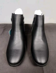 Vepose Damen Stiefeletten niedrige Absätze Booties CJY911 schwarz Größe 9,5 - Bild 1 von 11