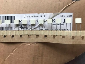 Film capacitor 12nf (0.012mf) 100V 5% R85EC2120J 20pcs £3.95 Z3200 - Picture 1 of 1
