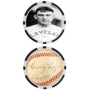 Nap Lajoie SIGNIERT Baseball Legends Poker Chip - Bild 1 von 2