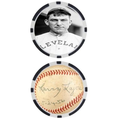 Nap Lajoie SIGNED Baseball Legends Poker Chip - Image 1 of 2