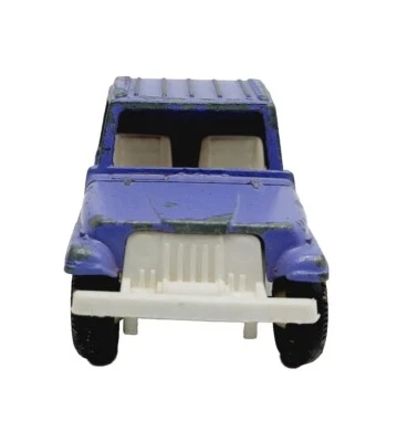 Juguete fundido a presión Tootsietoy Jeep púrpura claro blanco 1969 juguete Tootsie LEER  Foto 1 de 4