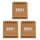2021 Desk Calendar, Monthly Desk Pad, Kraft Paper, School/Home/Office