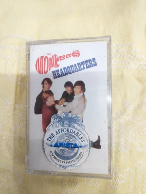 THE MONKEES headquarters CASSETTE SEALED New Old Stock VINTAGE Remaster  - Image 1 of 3