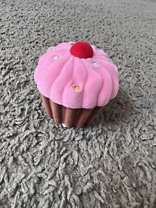 Pink Cupcake Necklace In Pink Cupcake Box