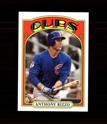 2013 Topps '72 Topps Mini #TM-12 Anthony Rizzo Chicago Cubs - Image 1 of 2