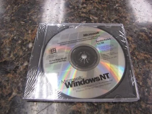 Vintage Microsoft X04-10657 WindowsNT Service Pack 4 - New Sealed - MH38 - Picture 1 of 3