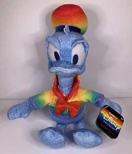 Disney Rainbow Pride Plush Donald Duck Rainbow Disney Collection-NEW with Tag - Picture 1 of 7