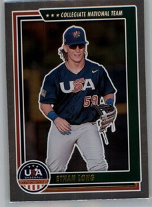 2022 Panini Stars and Stripes USA Baseball Retail Base or Holo Silver PFL