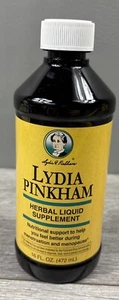 Lydia Pinkham Menstruation & Menopause Nutritional Support Liquid 16oz Exp03/26 - Picture 1 of 4