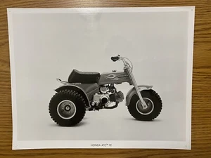 Rare 1st Year Production Honda ATC70 Glossy Dealer Press Photo - Bild 1 von 1