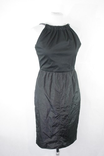 Abito Mega Chanel nero con catene taglia 38 (36) 01 01 *si prega di misurare*