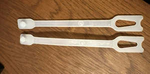 Vintage Tupperware 498 Pasty Mat Strap Towel Sheet Holder Lot of 2 Kitchen - Picture 1 of 3
