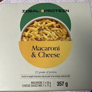 Ideal Protein Macaroni & Cheese  7 Packets BB 3/31/26  22 grams protein - Picture 1 of 2
